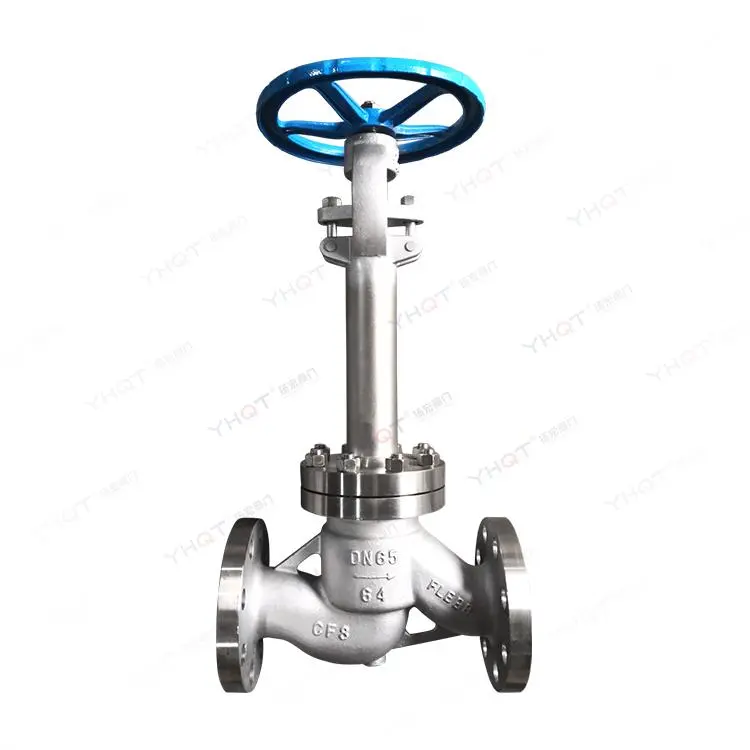 Cryogenic globe valve