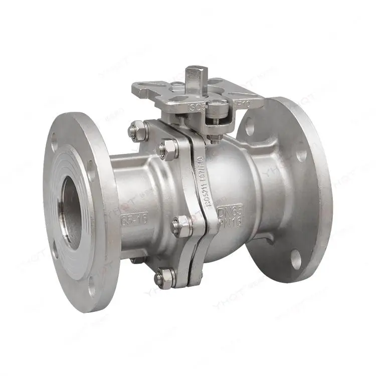 GB high-platform flanged ball valve