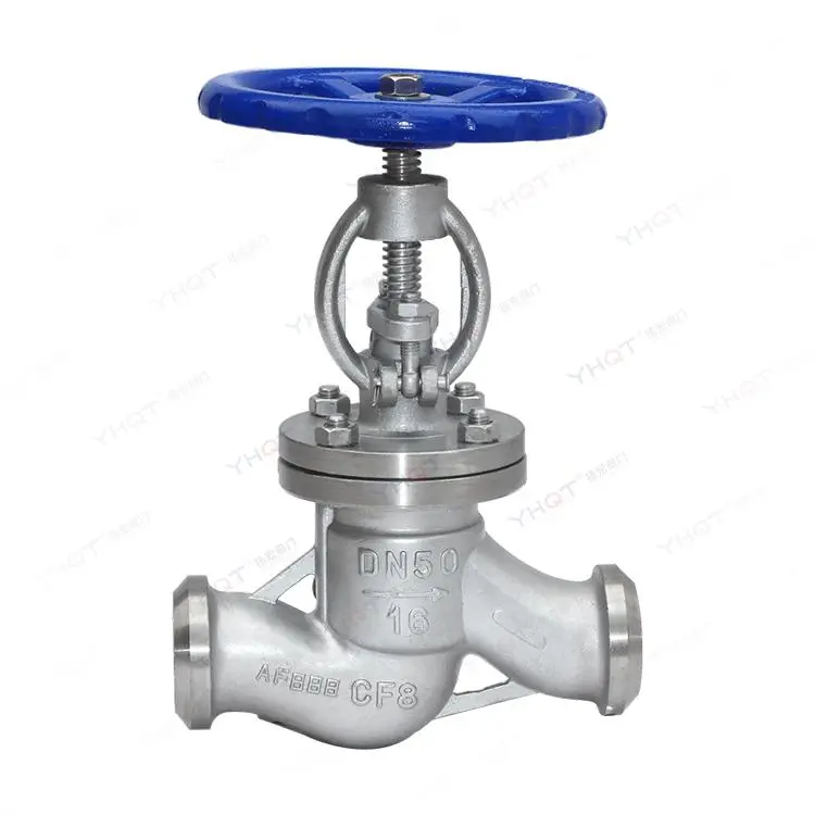 Butt weld globe valve