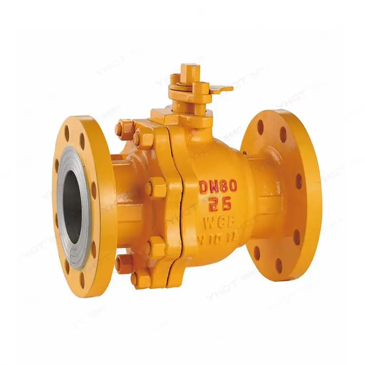 Cast steel ball valve