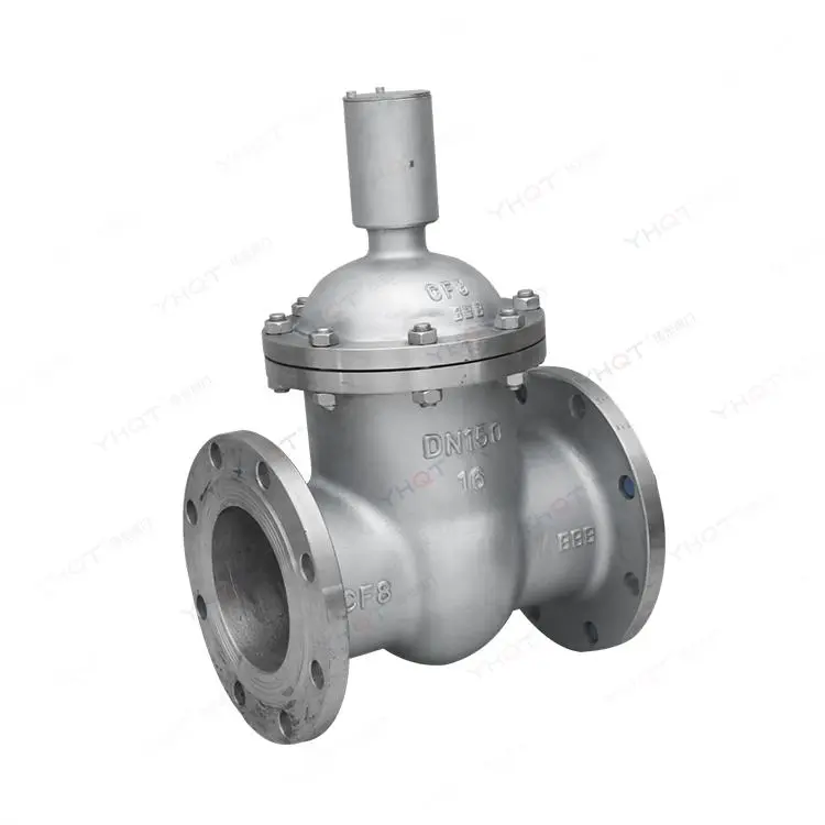 Locking gate valve
