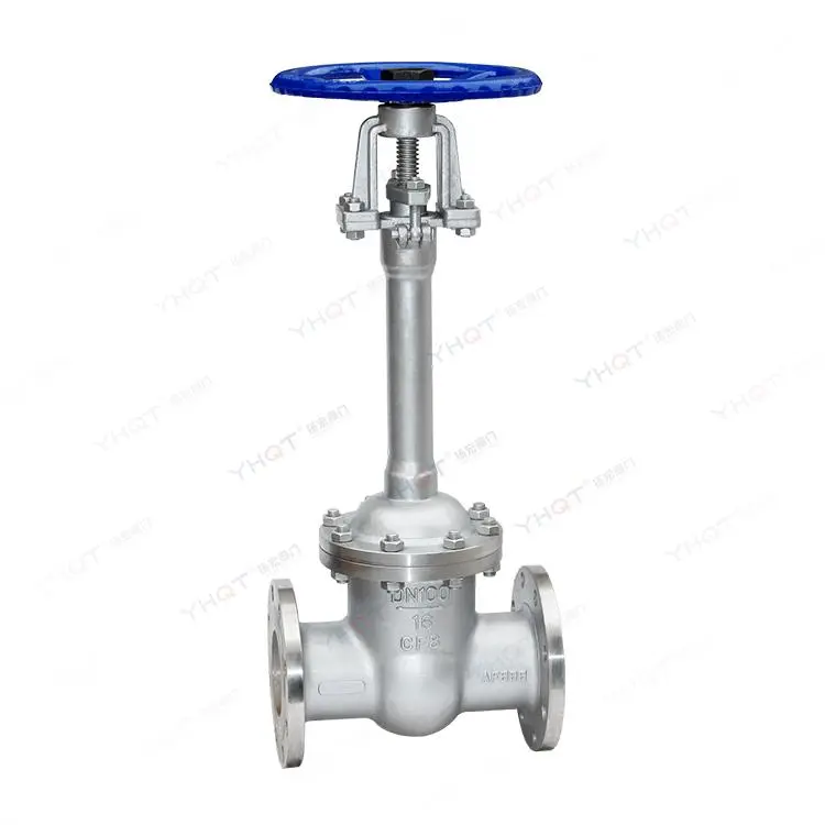 Low-temperature gate valve