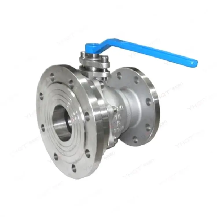 Discharge ball valve