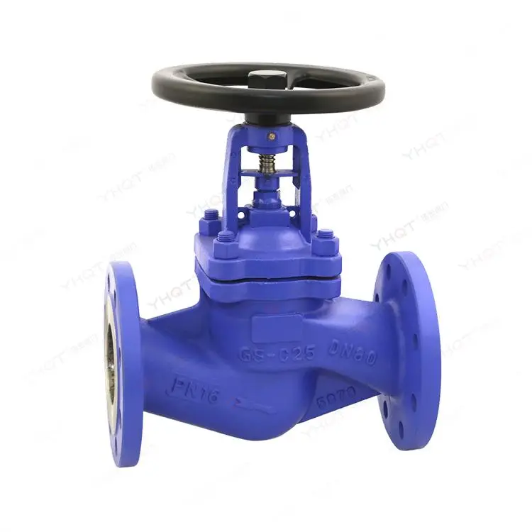 Bellows globe valve