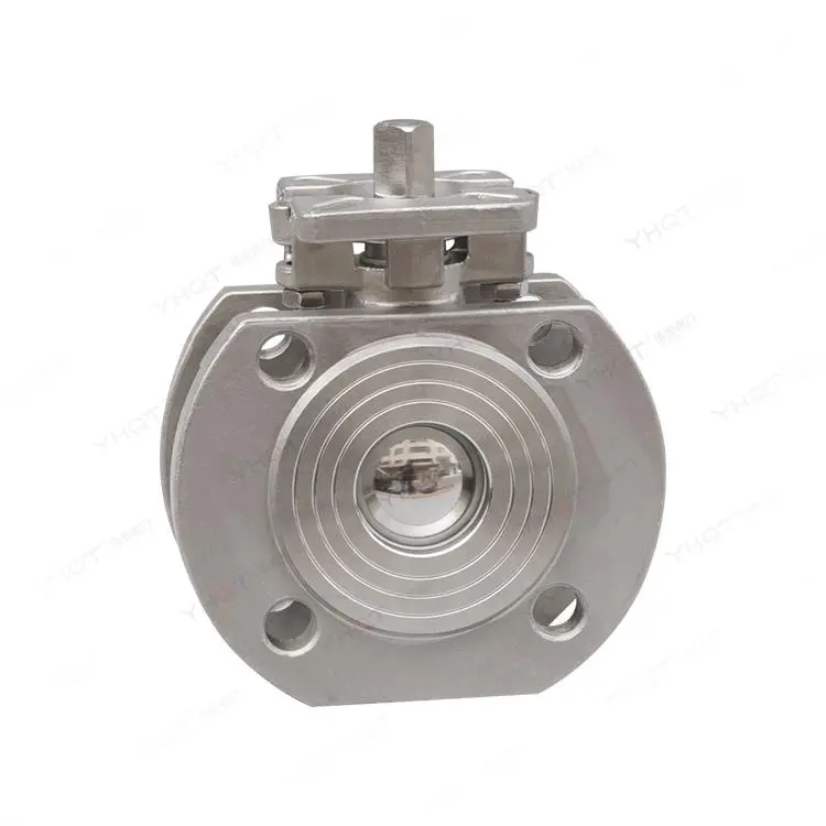 High platform thin-walled ball valve